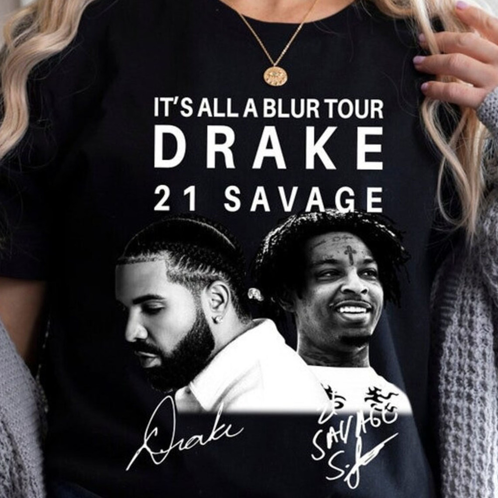 Its All A Blur Tour 2023 Hip Hop Fan Graphic Unisex T-Shirt